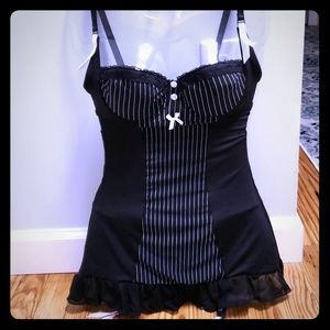 Sexy office assistant lingerie